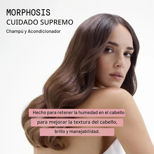 Vista 3 de Framesi Morphosis Ultimate Care Champú, 8.4 onzas líquidas, champú revitalizante