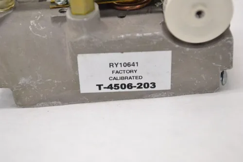 Vista 5 de Johnson Controls T-4506-203 Termostato de doble temperatura sin interruptor de indexación, acción directa, montaje horizontal