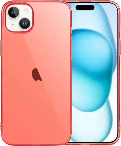 Vista 20 de JJGoo Funda transparente compatible con iPhone 15 Pro, funda de teléfono de TPU suave y transparente, funda antigolpes transparente a prueba