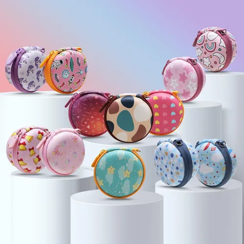 Vista 4 de LTGEM - Funda compatible con Tamagotchi Pix/Original/Nano X/Hello Kitty/Uni, funda protectora de almacenamiento para mascotas electrónicas con Rosa