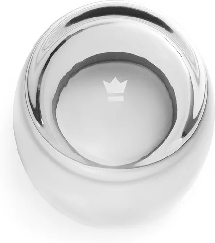 Vista 2 de Cocktail Kingdom DANUTA - Vaso de doble roca (borde dorado, 15 oz (15.2 fl oz), paquete de 4