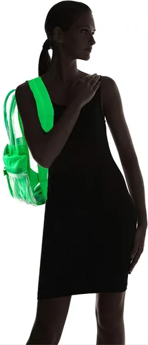Vista 62 de DALIX Bolsas de mochila transparentes de plástico liso dorado