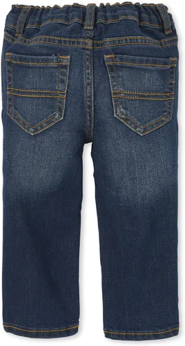 Vista 3 de The Children's Place Baby Boys' and Toddler Multipack Basic Stretch Straight Leg Jeans