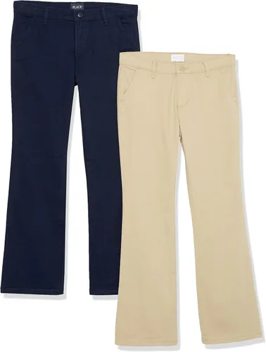 Vista 15 de The Children's Place Girls Bootcut Chino Pants Bisquit