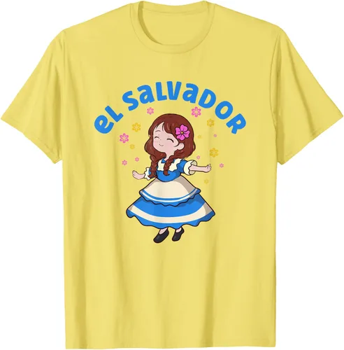 Vista 35 de Camiseta de mujer hispana con bandera salvadoreña de El Salvador Orgullosa, Negro