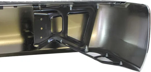 Vista 5 de ACANII - Para Dodge Ram 1500 10-12 Ram 2500 3500 2009-2018 Pickup completo de acero cromado trasero parachoques trasero