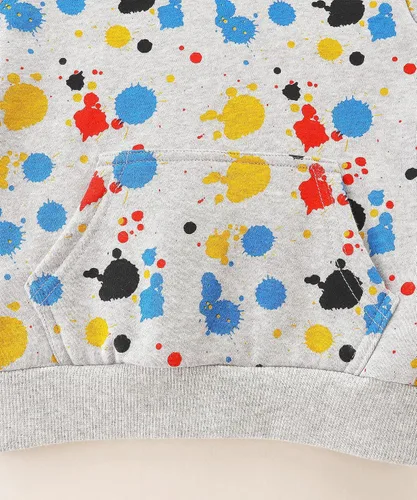 Vista 18 de Sudadera con capucha de forro polar de algodón para niños pequeños 2-7T