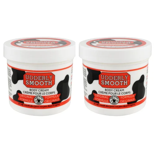 Vista 3 de Crema hidratante Udderly Smooth, envase de 12 oz (paquete de 6), Total 1, Blanco