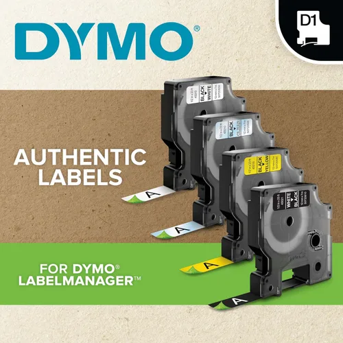 Vista 4 de DYMO Rotuladora de escritorio Rotuladora portátil LabelManager 210D, multiuso, fácil de usar, teclas inteligentes de un solo toque, teclado