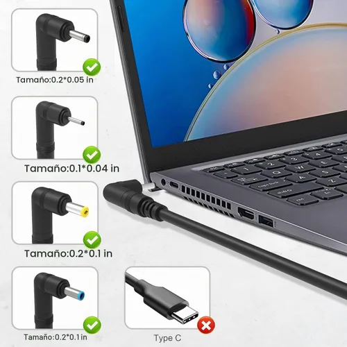 Vista 7 de Cargador SZGUDULO de 65 W, 45 W, 33 W, compatible con portátil Asus