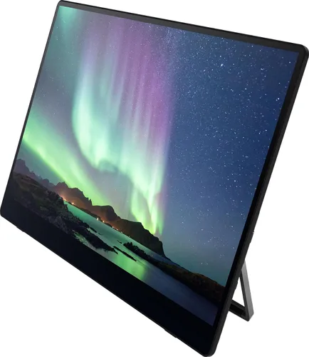 Vista 15 de RICOH 150 Monitor Portátil de 15.6" Vivid OLED 350nit Ligero con Pantalla Táctil y Altavoces Duales - para Laptop, Computadora de Escritorio, Mac, PC