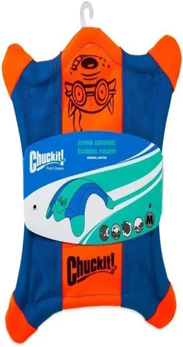 Vista 5 de Chuckit! Juguete para perros Ultra Tug (mediano) de ardilla voladora para perros (mediano)