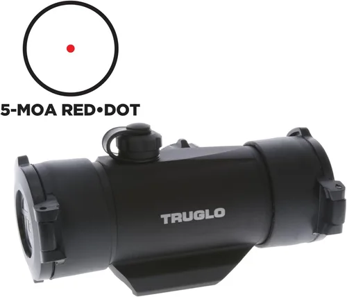 Vista 6 de Truglo 1X30MM Traditional Red Dot Sight, 5-MOA