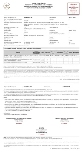 Vista 2 de Aceite de oliva virgen extra Aivalos – AOVE de cosecha temprana de polifenol de una sola propiedad de Turquía Prensado en frío a 80.6 °F 0.56%