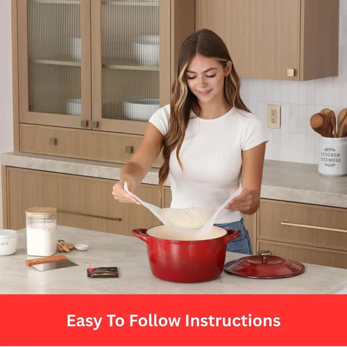 Vista 8 de Apron Maven Iniciador de masa madre rígida, estilo bávaro alemán, cultivo vivo de baja hidratación para hornear pan de masa agria, instrucciones