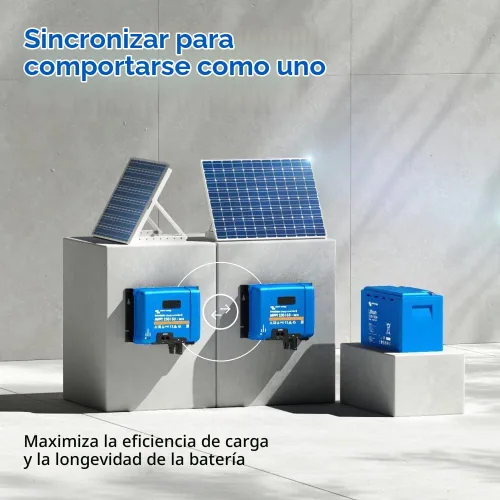Vista 6 de Victron Energy SmartSolar MPPT MC4, Controlador de carga 250V 60A (NH-354, Bluetooth, 12/24/36/48V)