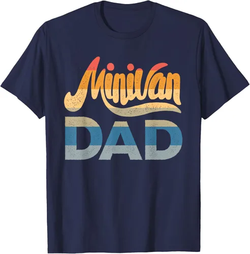 Vista 19 de Minivan Dad Mini Van Proud Father Funny Parent Camiseta con cita para papá, Negro