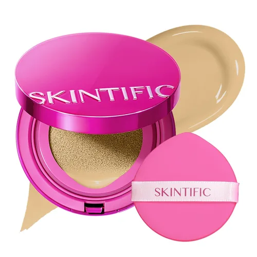 Vista 25 de SKINTIFIC - Base de cojín rosa natural brillante 00 porcelana