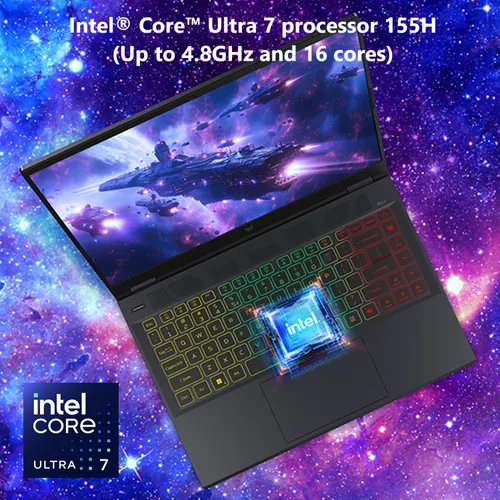 Vista 2 de Acer Predator Helios Neo 14 Gaming Laptop 14.5" WQXGA IPS 120Hz Display AI-Powered Intel Core Ultra 7 Processor 155H NVIDIA GeForce RTX 4060