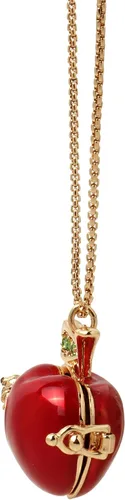 Vista 3 de Betsey Johnson Collar largo con colgante de manzana