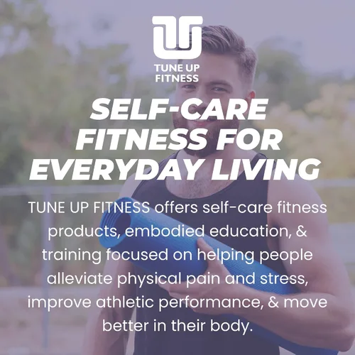 Vista 6 de Tune Up Fitness – Par de pelotas terapéuticas PLUS en bolsa Actualización de pelota de lacrosse - Pelotas de terapia de masaje para liberación