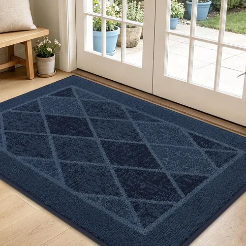 Vista 70 de BEQHAUSE - Tapete para puerta de 20 x 32 pulgadas, antideslizante, color beige