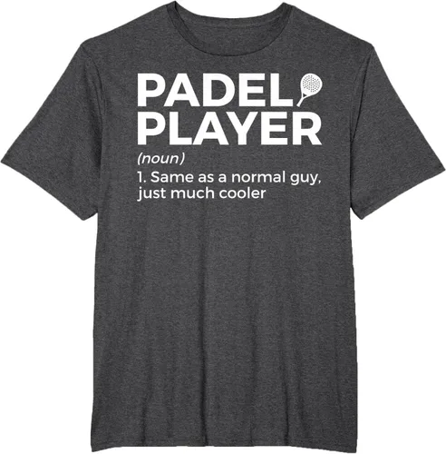 Vista 23 de Camiseta de Padel Player Definition Padel Tenis, Negro