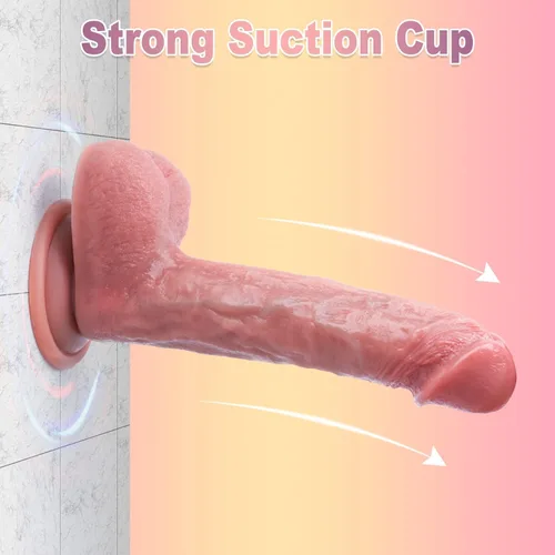 Vista 6 de Womens Toys 8.5 Inch Realistic Silicone Big Dick Dilbo for Women R Adult Toy for Women with Strong Suction Cup FGE508