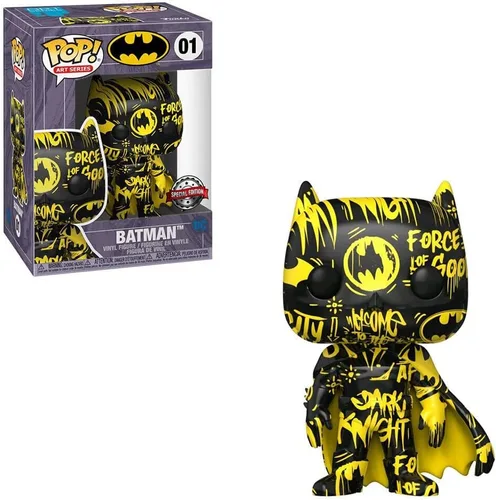 Vista 2 de Funko Pop Art Series #01 Batman (negro y amarillo)