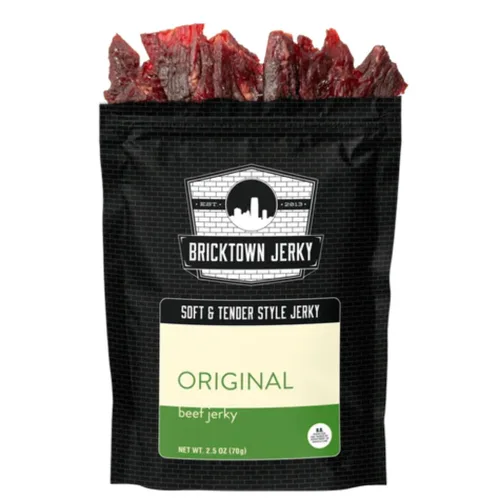 Vista 24 de Honey Pepper Soft and Tender Style Best Beef Jerky - Paquete de 3 - Prueba nuestra carne seca de res suave de mejor sabor - 7.5 onzas en total.