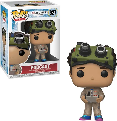 Vista 5 de Funko Películas: POP! Cazafantasmas 2020 Coleccionistas Set 1 - Phoebe, Lucky, Podcast, Muncher