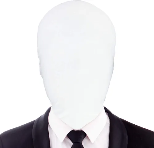 Vista 3 de HOMELEX 2 máscaras de cara completa de elastano para Halloween, máscara de cara completa, unisex, máscara sin cara