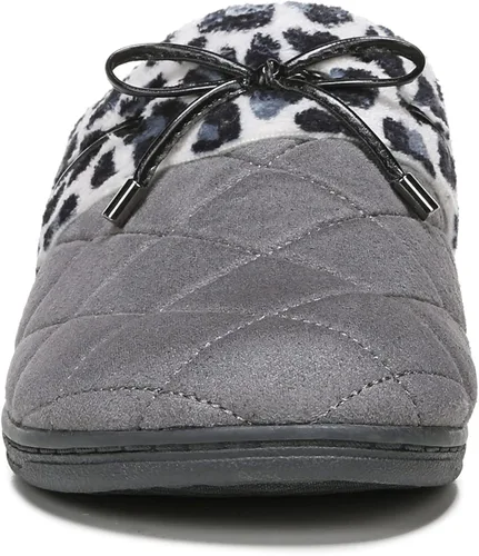 Vista 7 de Vionic Pleasant - Pantuflas ortopédicas para mujer, Negro