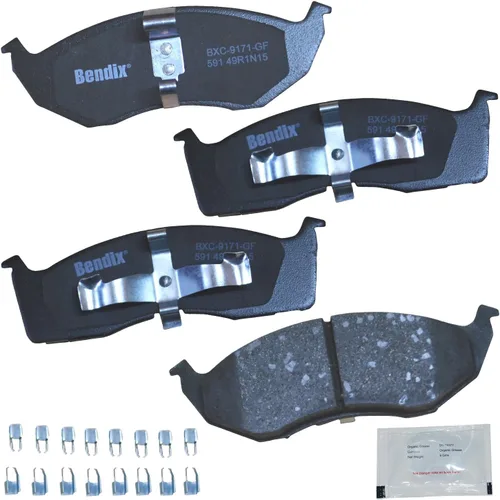 Vista 398 de Bendix - Pastillas de freno Priority1 CFM149 para Blue Bird TC1000, Chevrolet C30, Pickup, C35, C3500HD, G30, Van, K30, P30, R30, R3500, V30, V3500