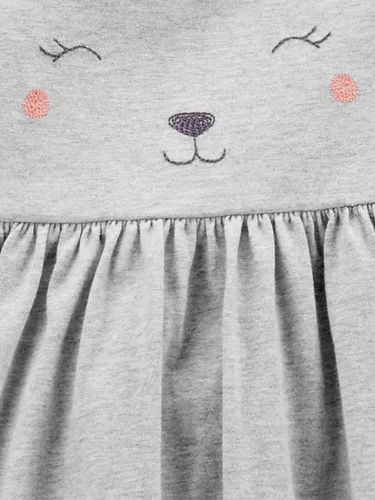 Vista 32 de Simple Joys by Carter's - Conjunto de vestido de manga corta y sin mangas para niña, paquete de 2