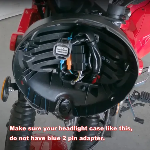 Vista 7 de Kit de accesorios con arnés compatible para Tail125 CT125 Hunter Cub 125 (2019-actual)