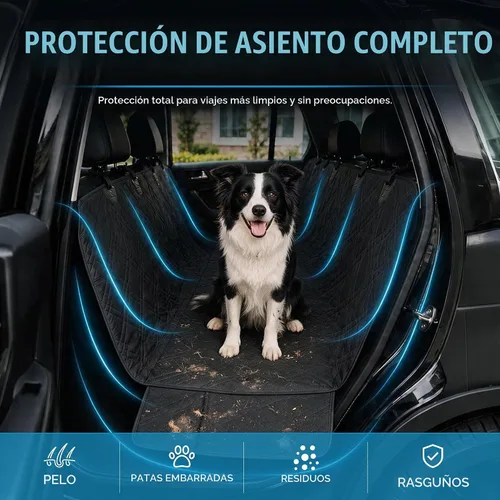Vista 7 de Bulldogology - Funda de asiento de automóvil para perro, 64 x 60 pulgadas, impermeable, resistente, hamaca para perro, protector de asiento trasero