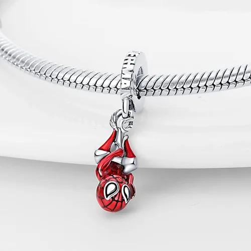 Vista 3 de LIGHTDOG Alliance Charm compatible con pulseras Pandora Europe, cuentas colgantes de plata de ley 925, regalo para el día de la madre, joyería