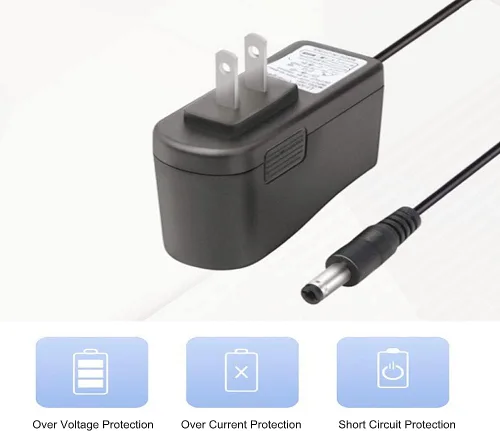 Vista 3 de Qjin Charger for Shark VM200 VM200C UM205 VC205 VM20026 VM190 VM252 VM200P12 VACMOP Hard Floor Vacuum Mop