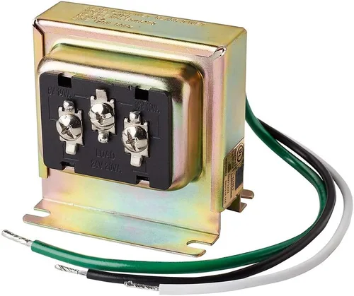 Vista 5 de Newhouse Hardware 16TR-P 120-240V Entrada, 16 VDC/10VA Salida Transformador de timbre con carcasa de plástico, negro, certificado UL