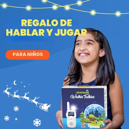 Vista 7 de Wishouse Walkie Talkies para niños recargable
