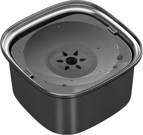 Vista 8 de UPSKY Cuenco de Agua para Perros de 3L 101oz Acero Inoxidable Sin Derrames Gran Capacidad Cuenco de Comida y Agua para Perros Alimentador de Agua