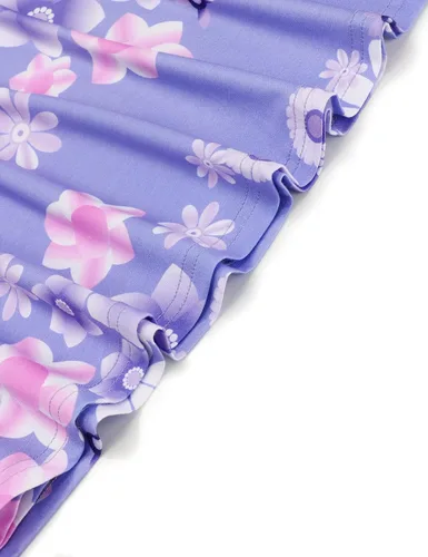 Vista 7 de DOCHEER Encanto - Disfraz de Isabella para niñas pequeñas, vestido de verano Mirabel sin mangas (2-10 años)