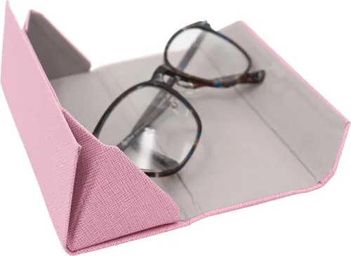 Vista 206 de Real Sic Funda para lentes de sol para hombres y mujeres, soporte magnético plegable para lentes de sol, inspirado en el color sólido