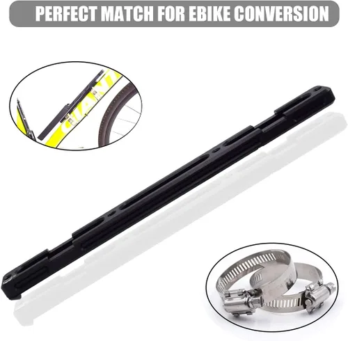 Vista 8 de DRIFT MANIAC Kit de conversión Ebike para adaptador de batería, montaje en bastidor, aluminio negro
