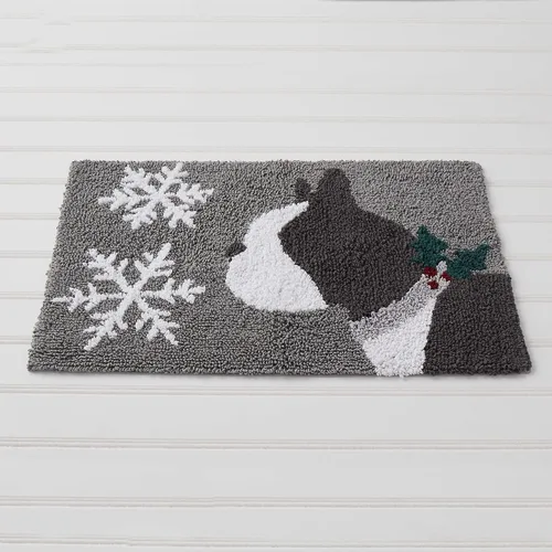 Vista 2 de SKL Home Vern Yip by Fa La La - Alfombra para perros, color gris