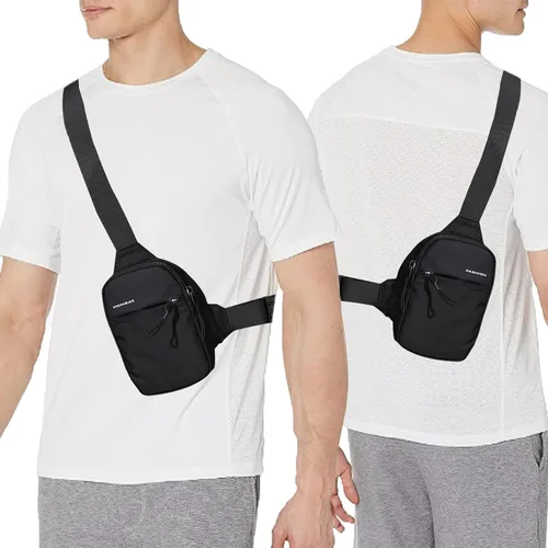 Vista 5 de Tealots Mini bolso bandolera para mujeres y hombres, bolsos cruzados pequeños, bolso ligero para teléfono, mochilas casuales