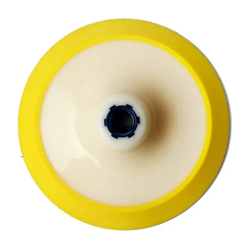 Vista 9 de Almohadilla de respaldo giratoria de gancho y bucle de 4 pulgadas con rosca de 5/8 "-11 para lijado/pulido almohadillas de amoladora angular