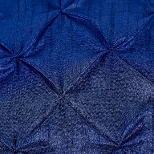 Vista 8 de Almohada decorativa azul hecha a mano para sofá, funda de almohada pintuck, fundas de almohada abstractas azules, paquete de 2 fundas de almohada