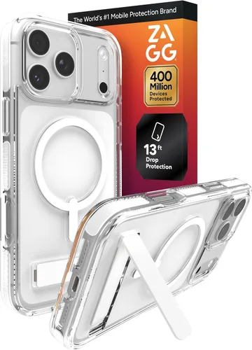 Vista 82 de ZAGG Gear4 Santa Cruz Snap Case para Apple iPhone 14, protección contra caídas D30 de hasta 13 pies (4 m), compatible con carga inalámbrica, parte